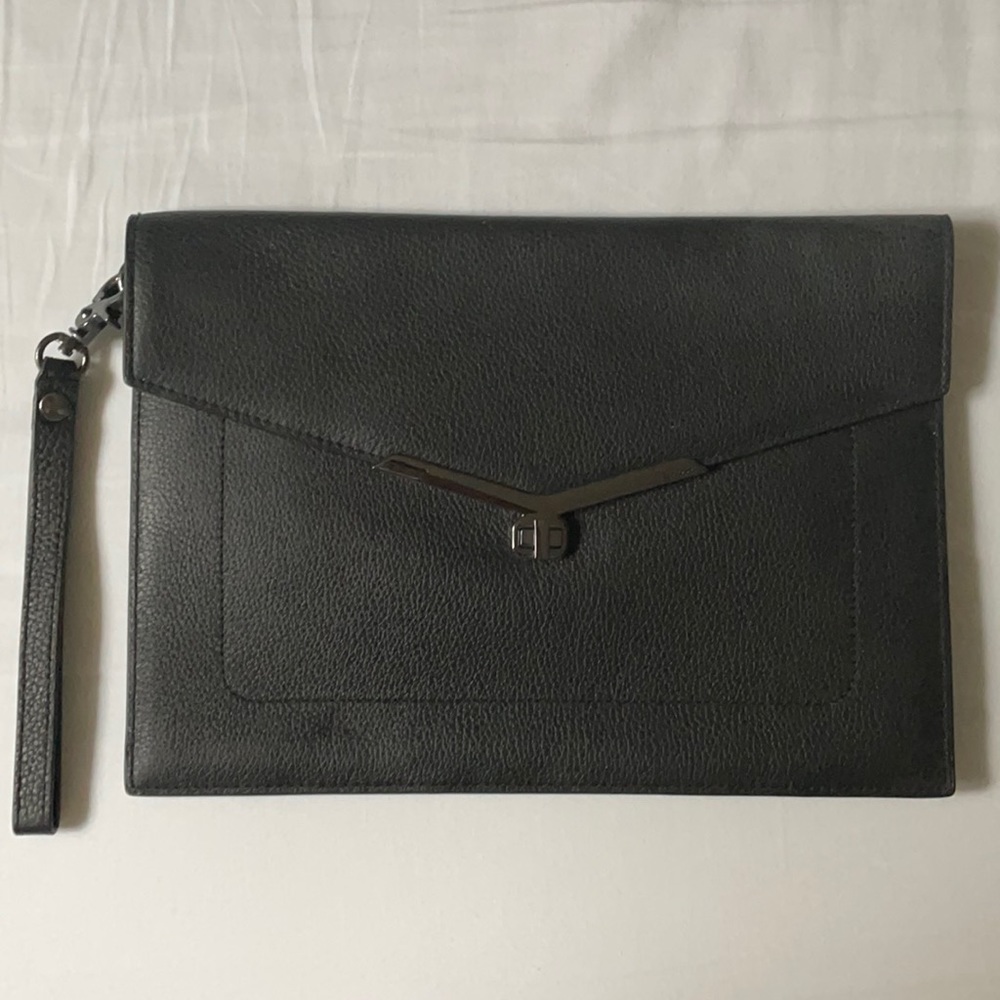 Botkier - Valentina Large Envelope Clutch - Black